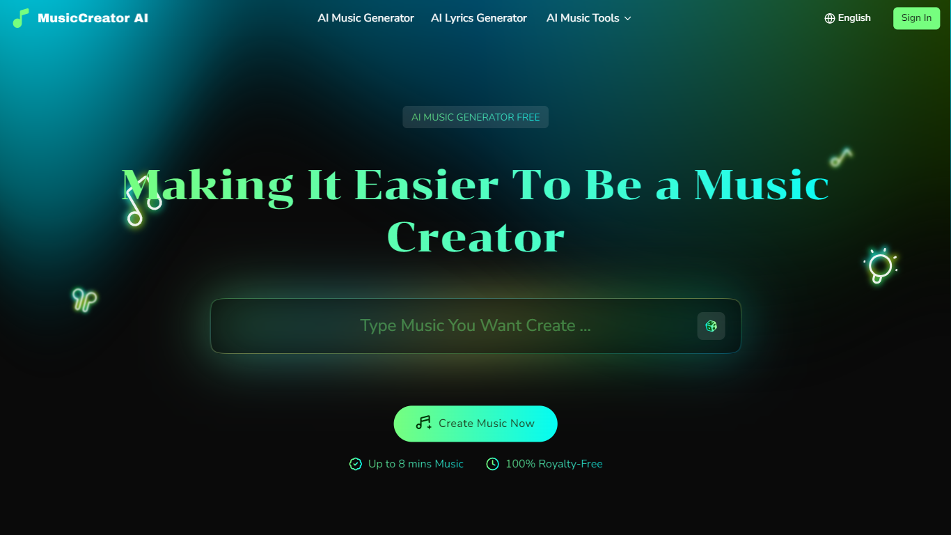 MusicCreator AI