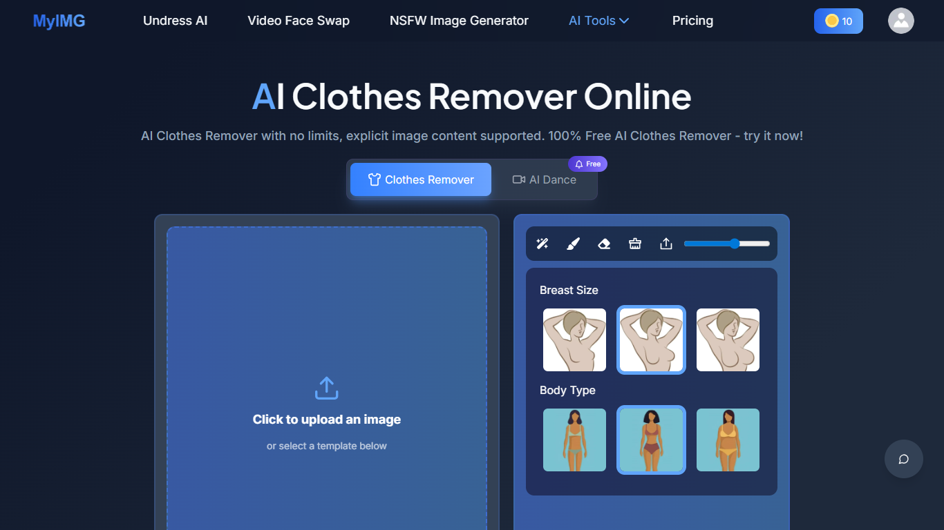 AI Clothes Remover by MyIMG