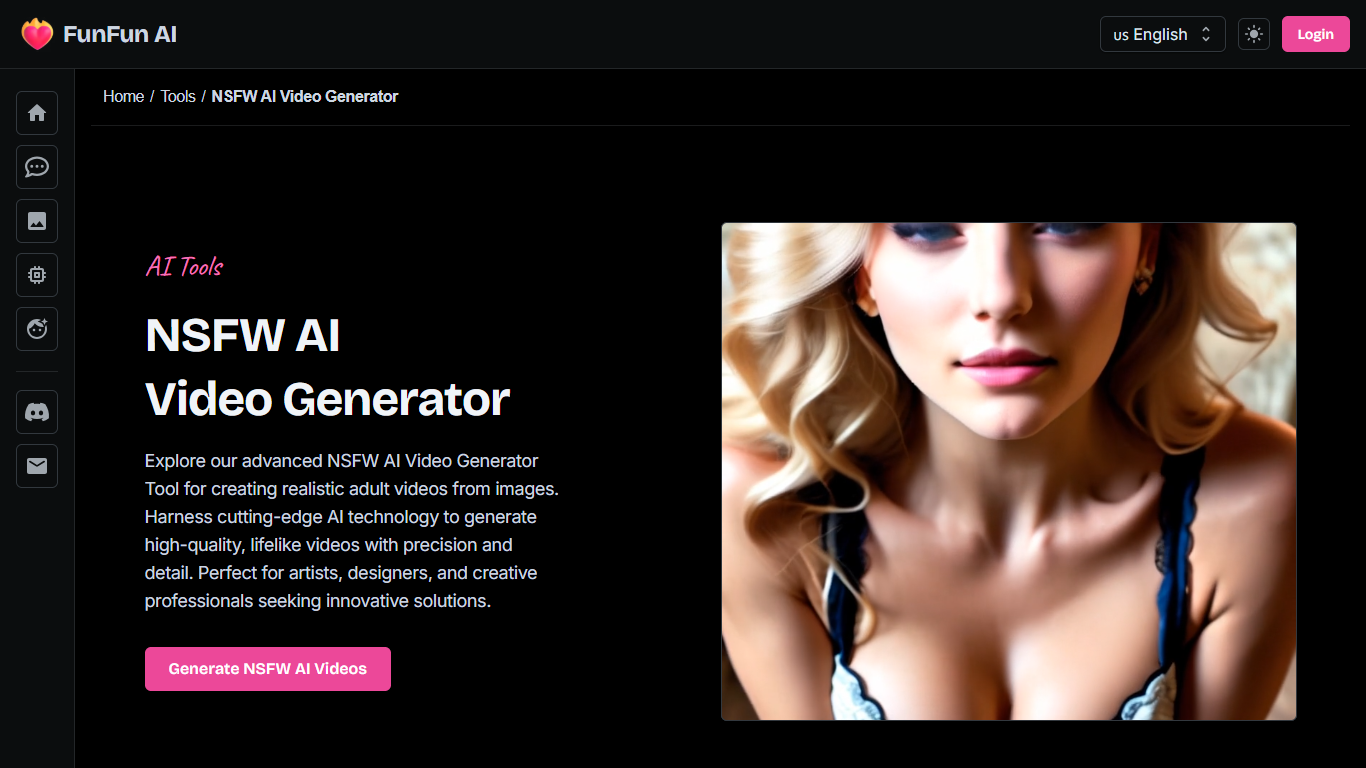 FunFun NSFW AI Video Generator