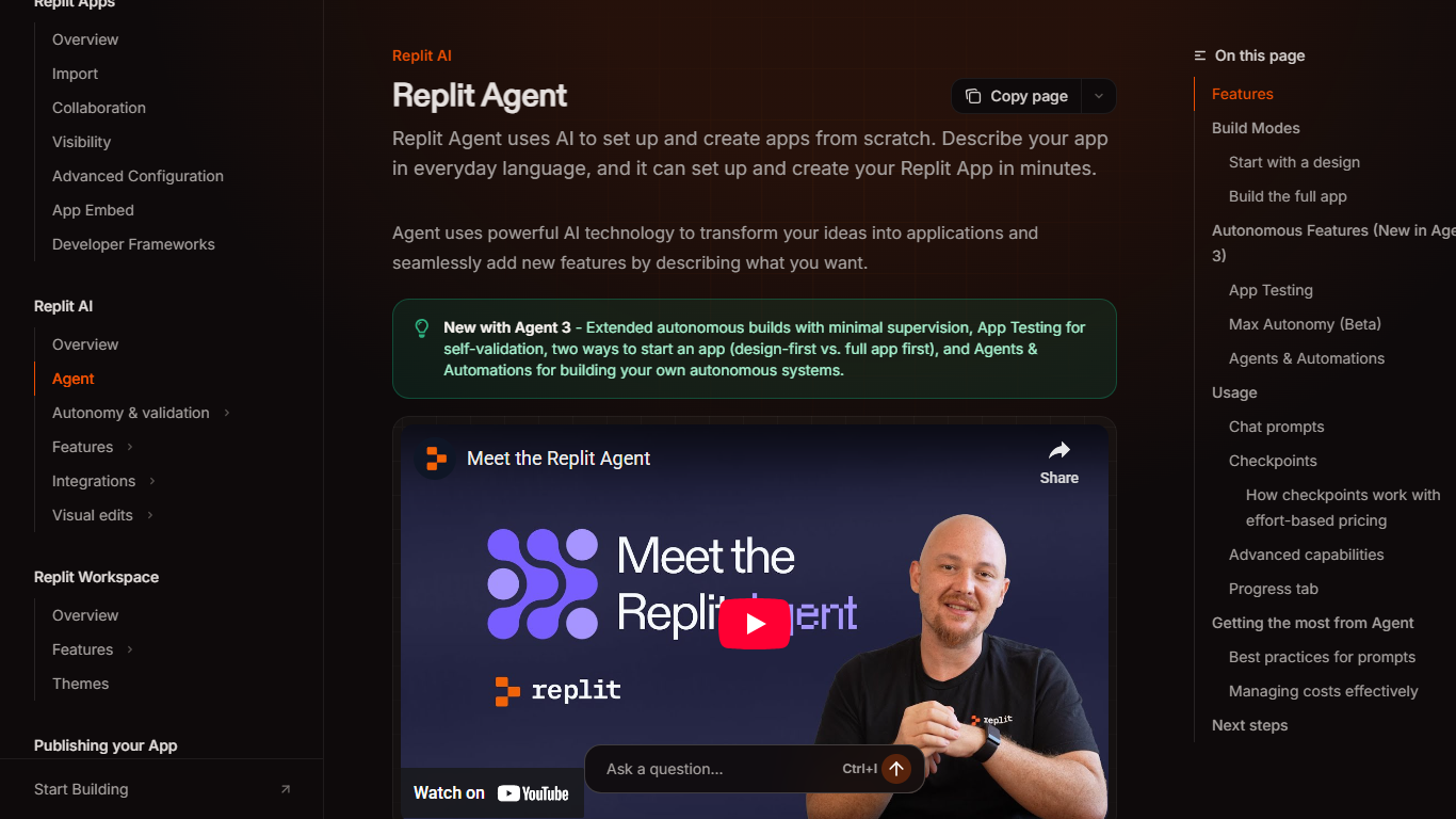 Replit Agent - Website Clone}