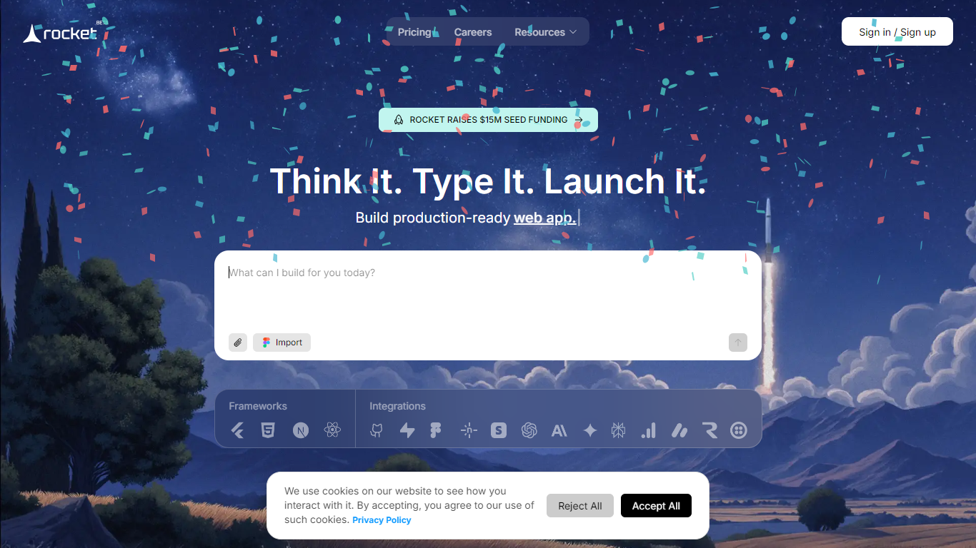 Rocket.new - Vibe Coding}