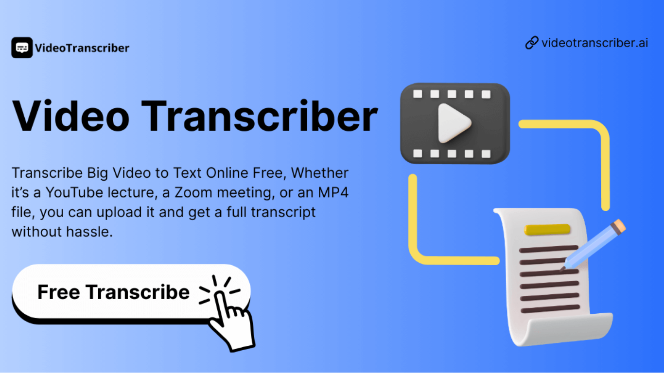 Video Transcriber AI