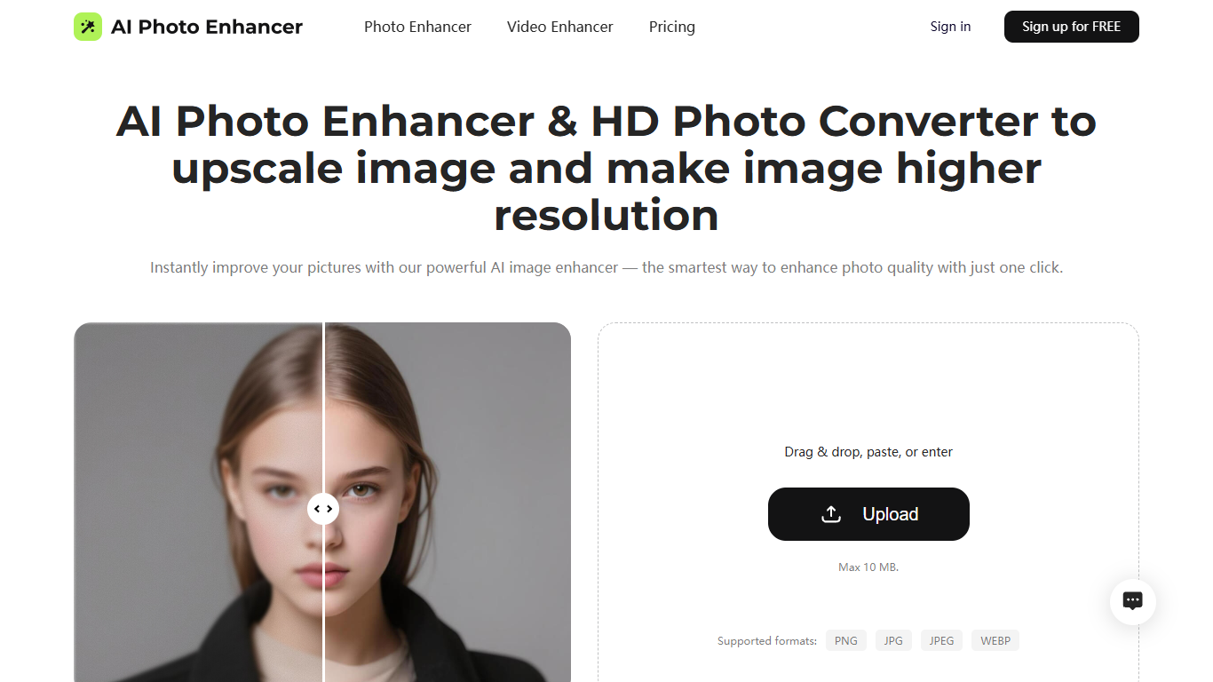 AI Photo Enhancer