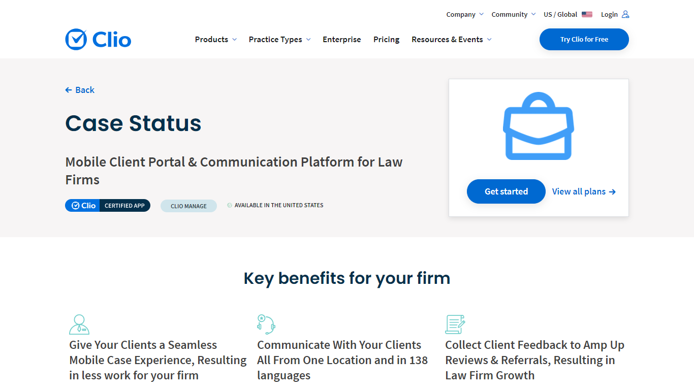 Clio and Case Status Integration - AI Clio Integration}
