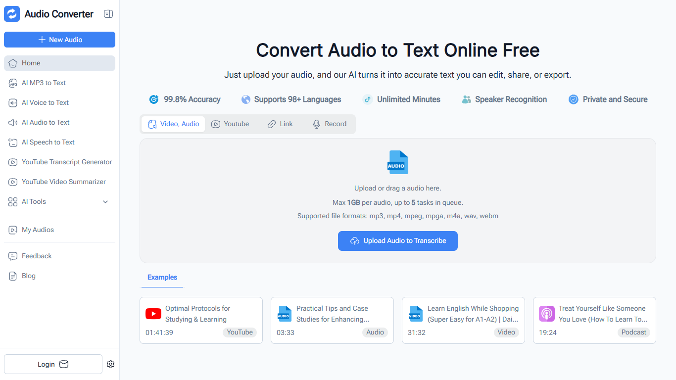 Audio Converter AI