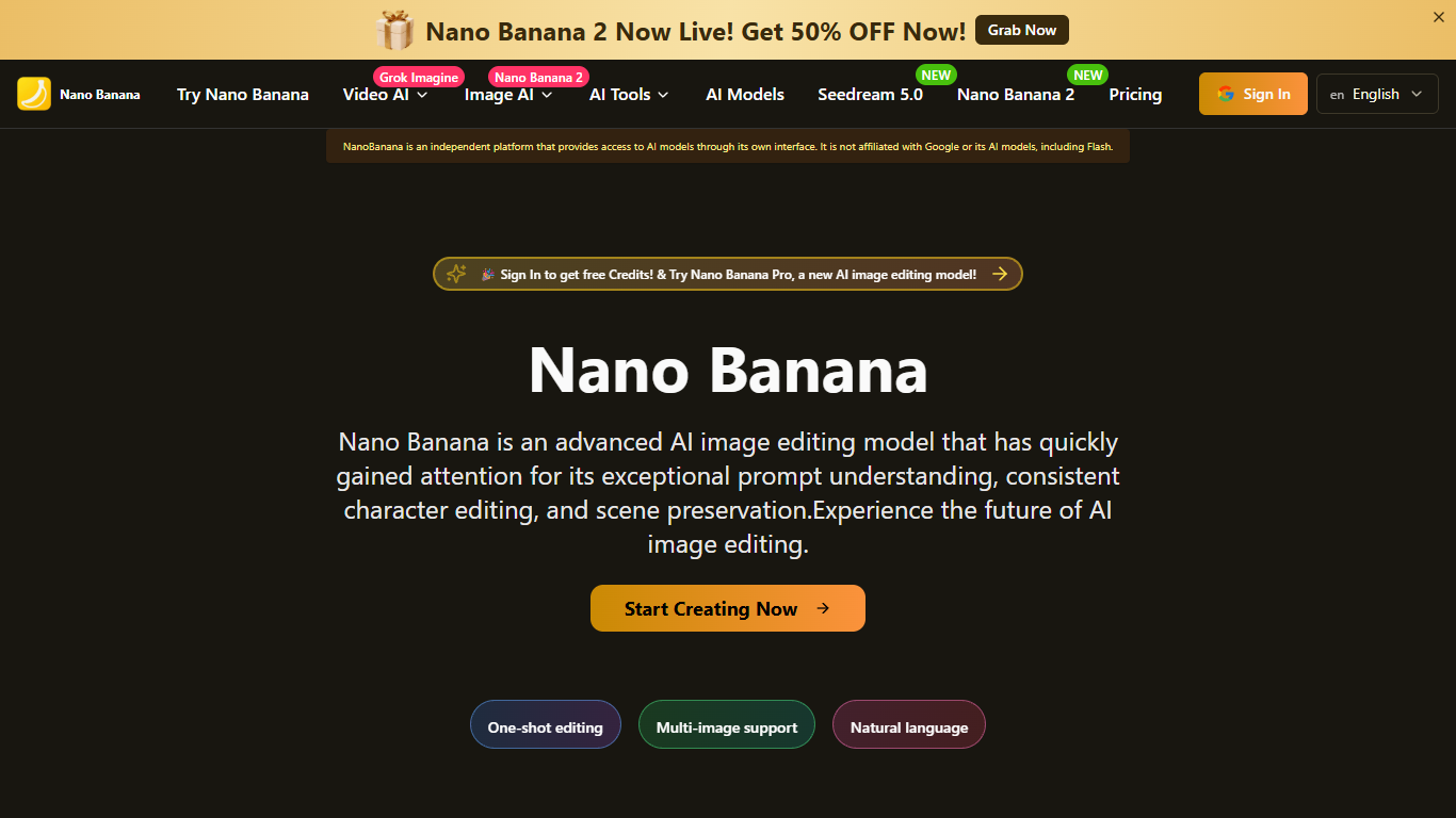 Nano Banana by NanoBanana.io