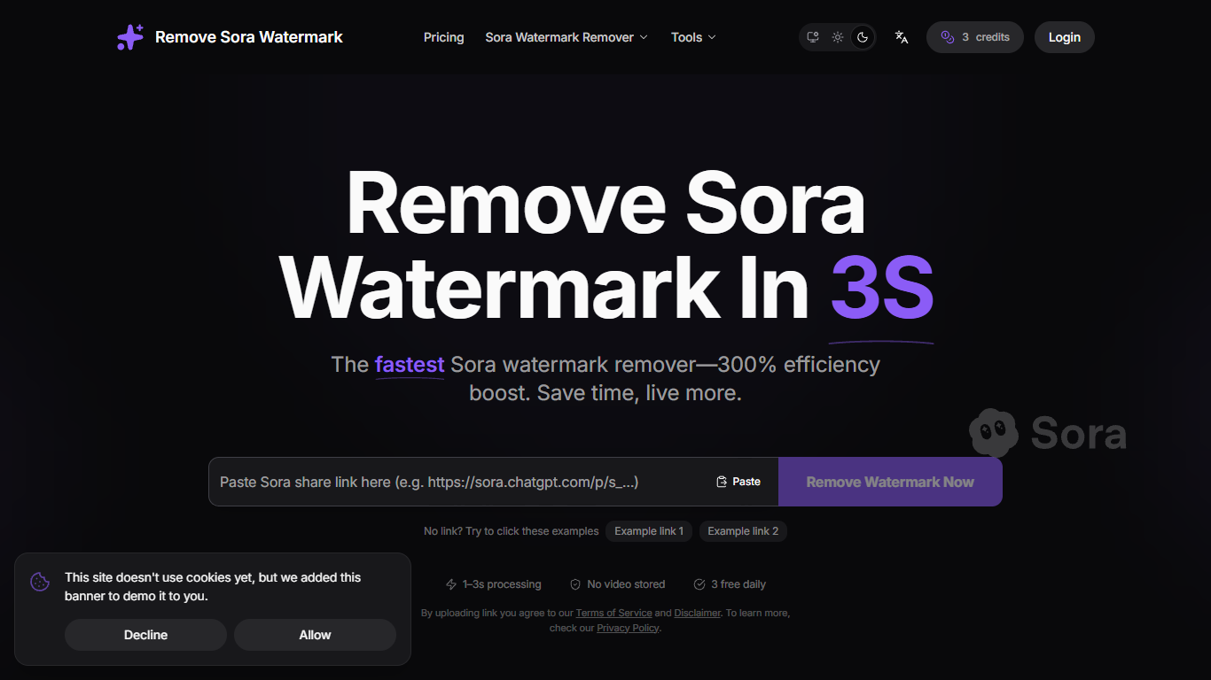 Remove Sora Watermark