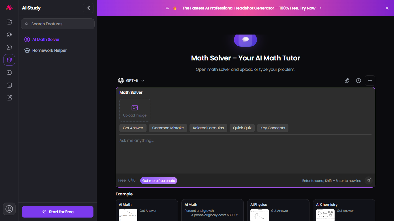 AI Math Solver by Arting