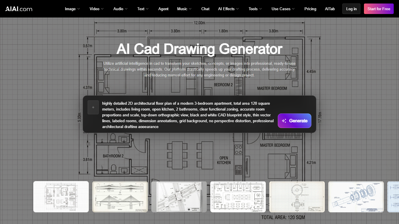 AI Cad Drawing Generator