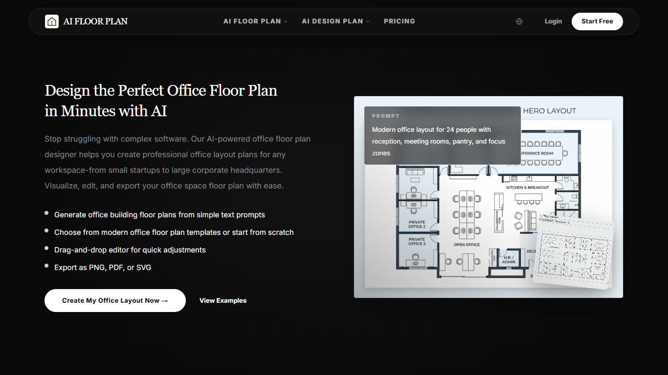 Office Floor Plan