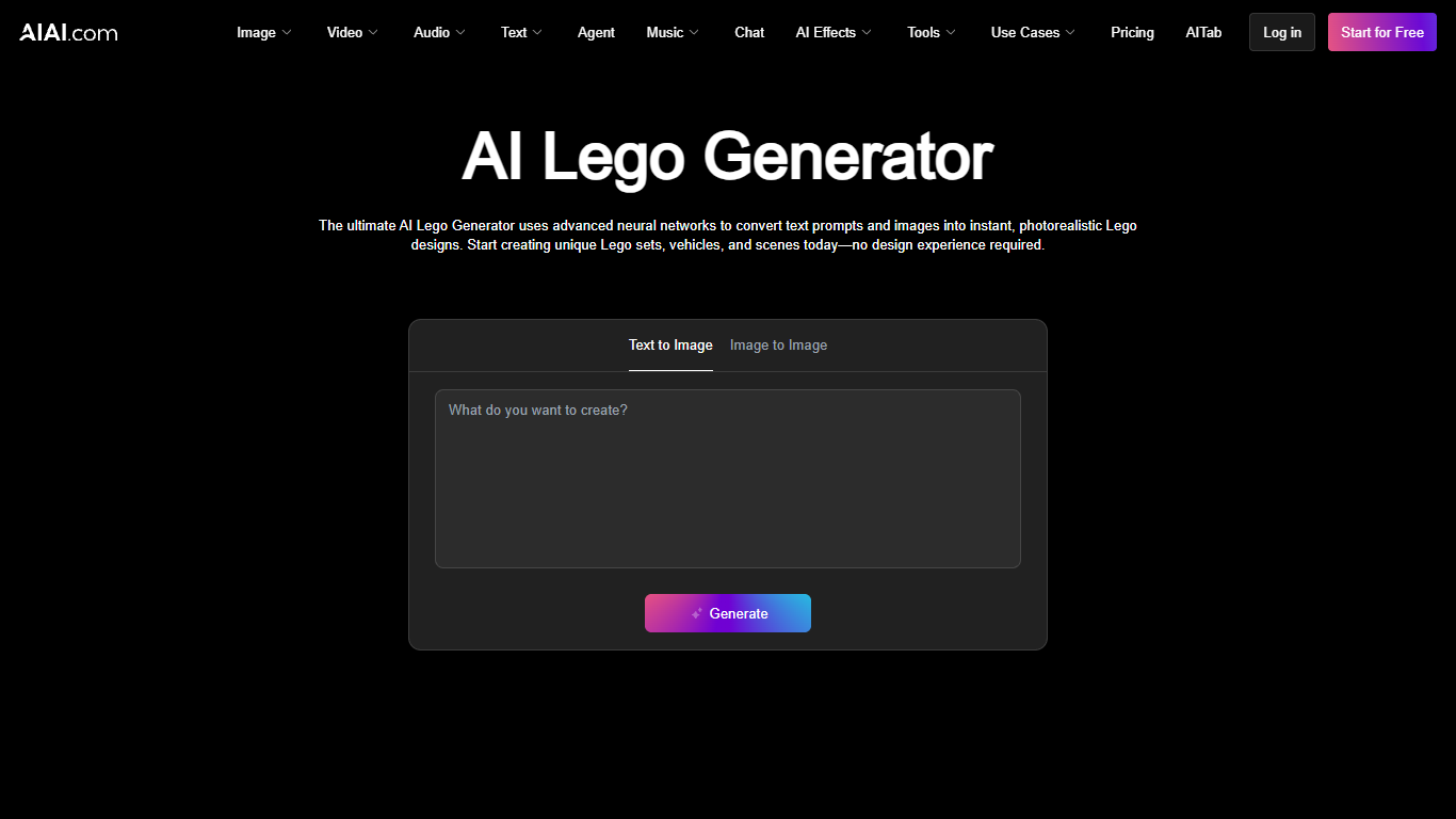 AI Lego Generator