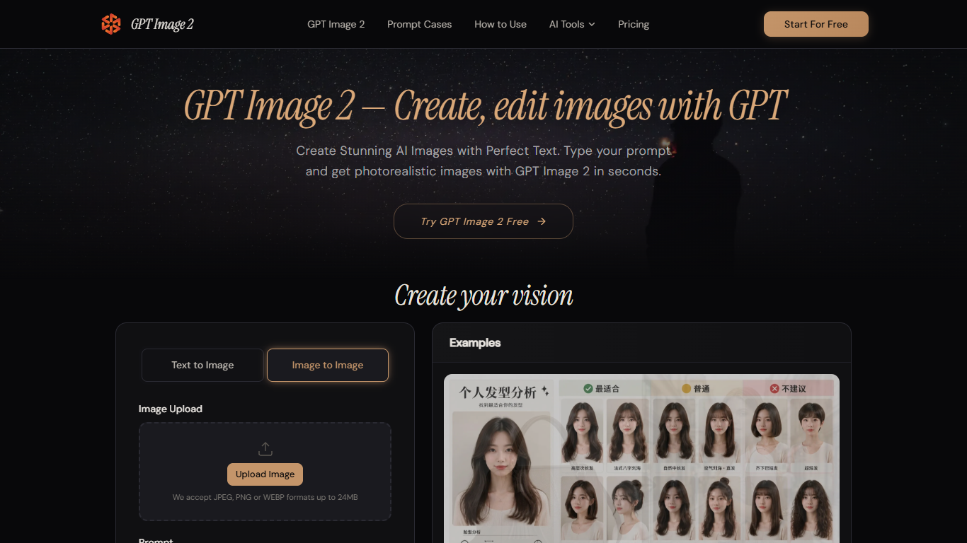 GPT Image 2 - Online AI Image Generator by OpenAI’s GPT
