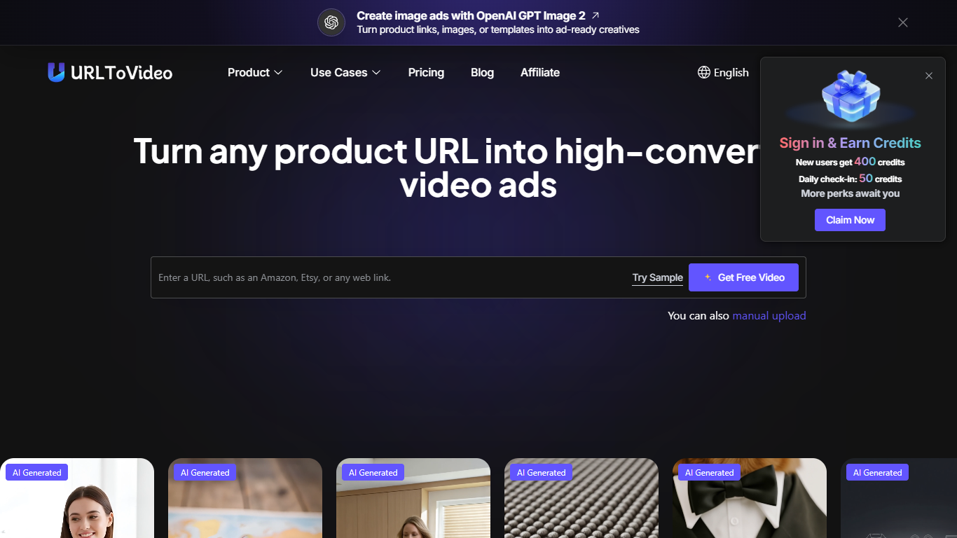 URL To Video AI