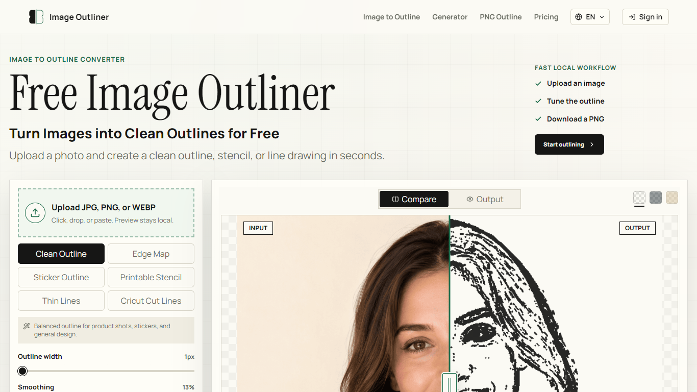 Image Outliner