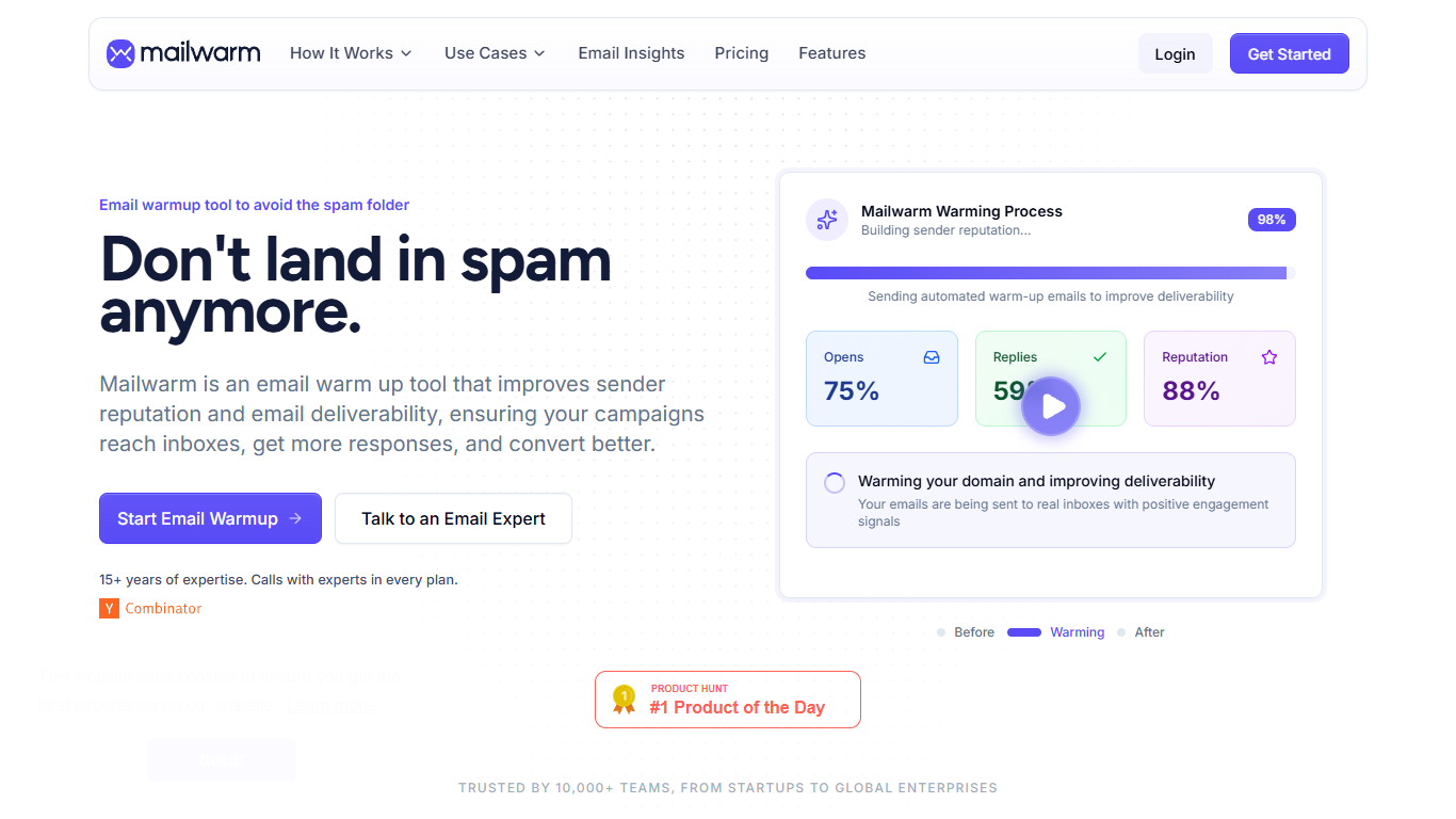 Mailwarm