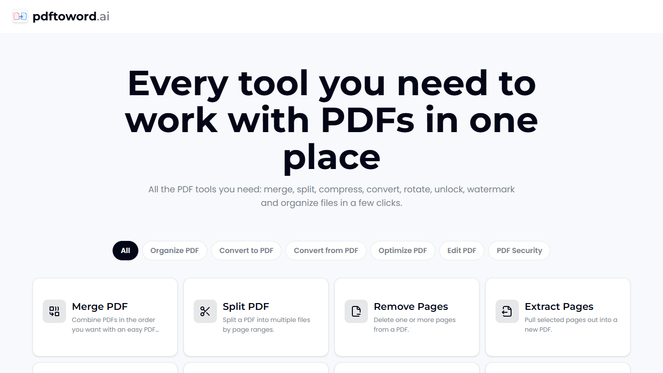 PDF to Word AI