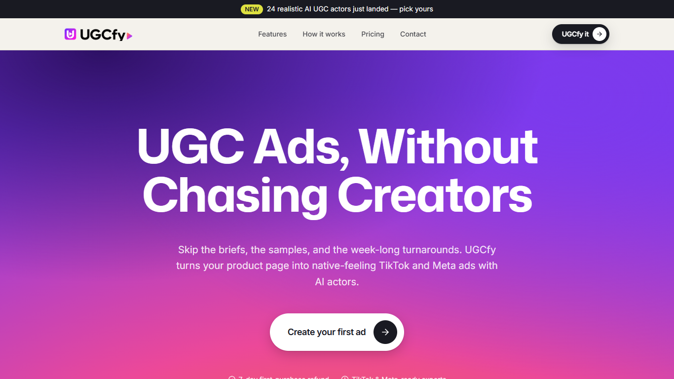 UGCfy AI