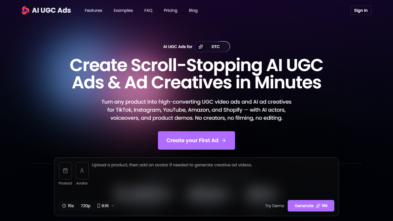 AI UGC Ads