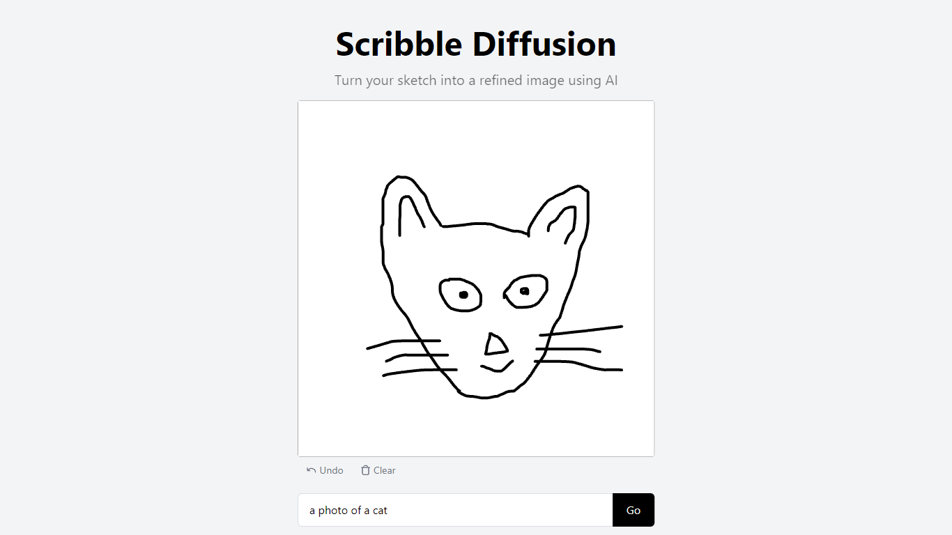 Scribble Diffusion