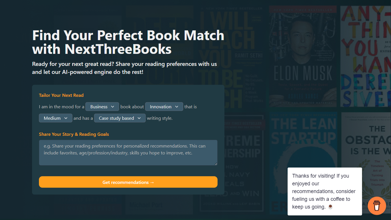 NextThreeBooks.com