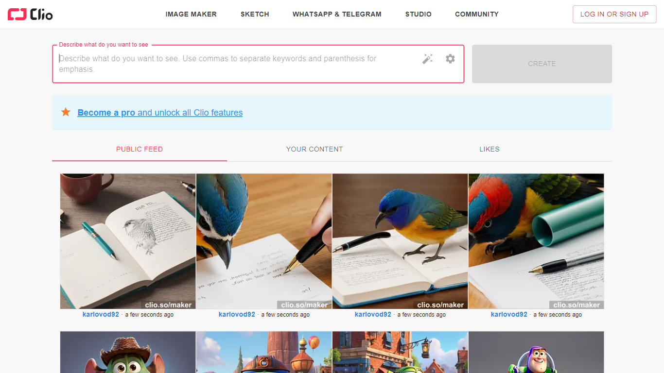 Image Maker By Clio