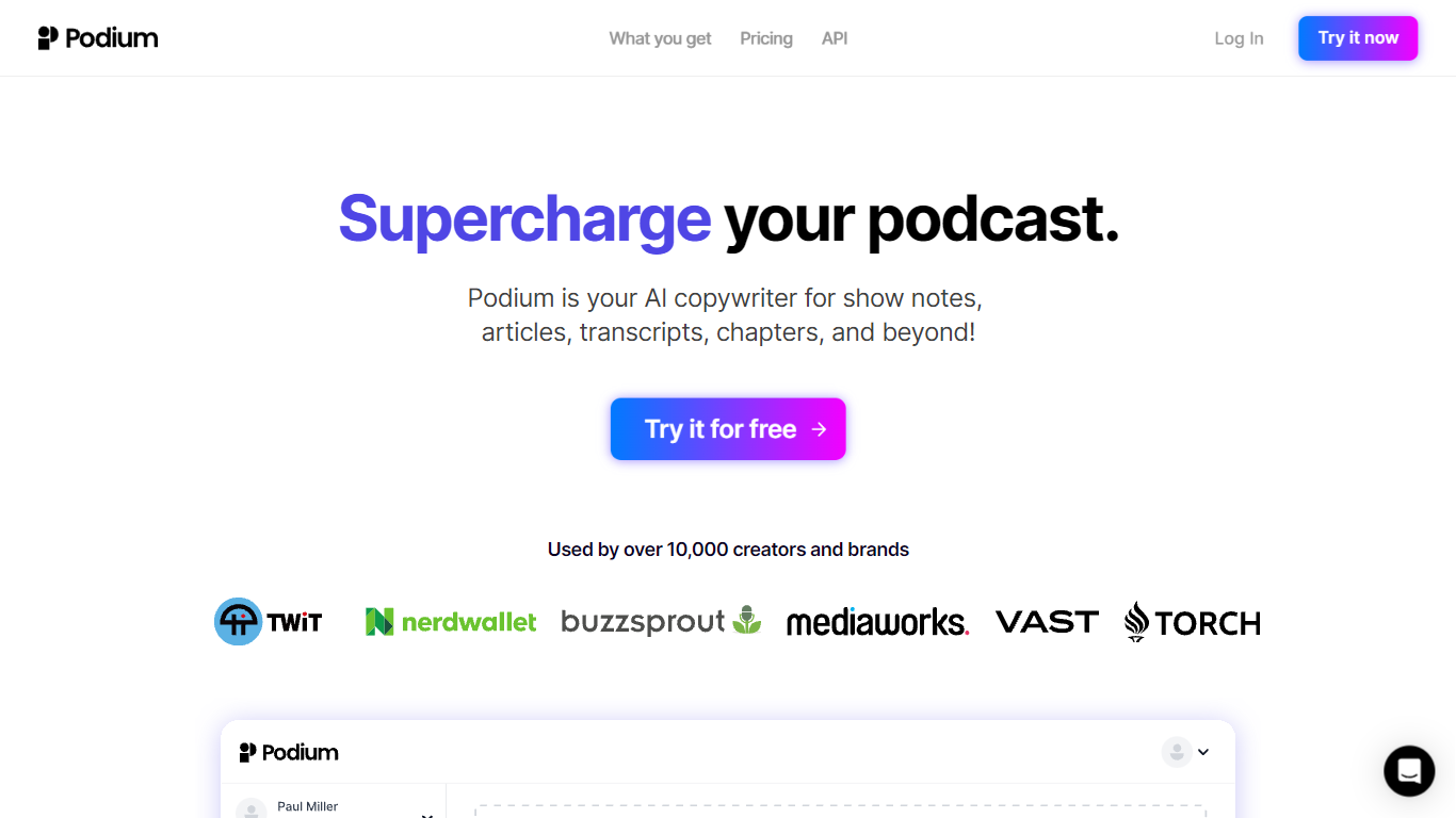 Podium - Podcast Growth}