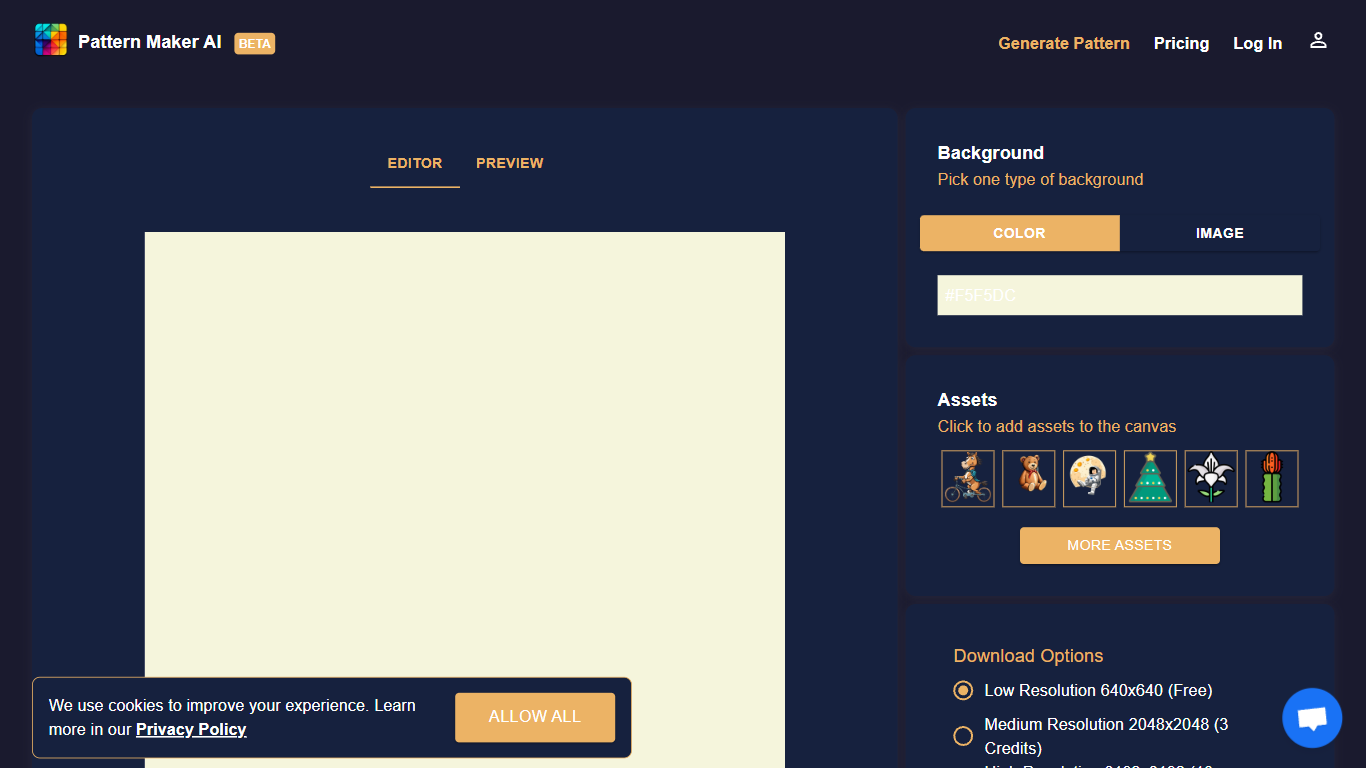 Library - Pattern Maker AI
