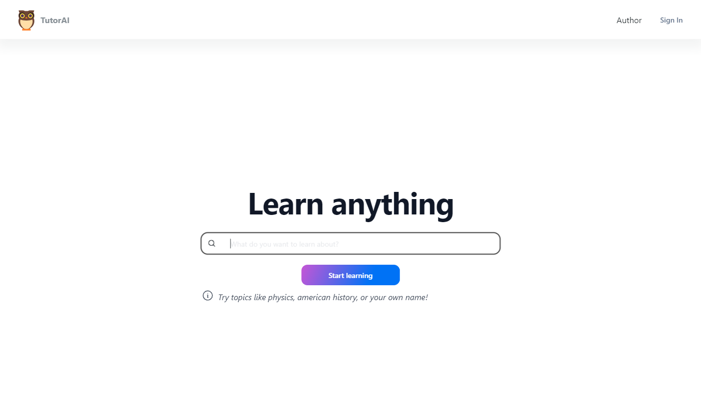 TutorAI