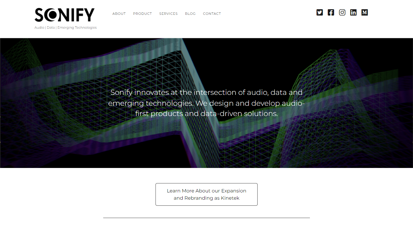 Sonify – Audio