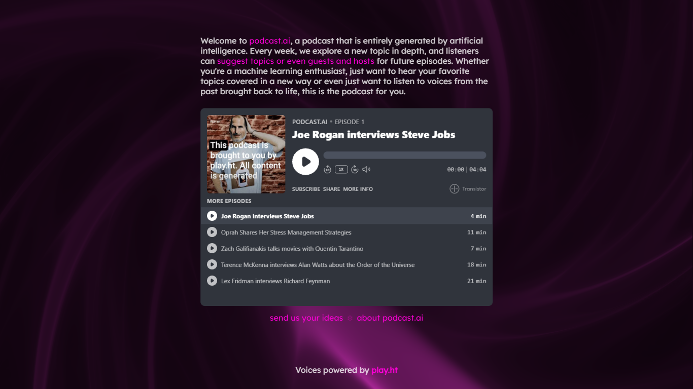podcast.ai