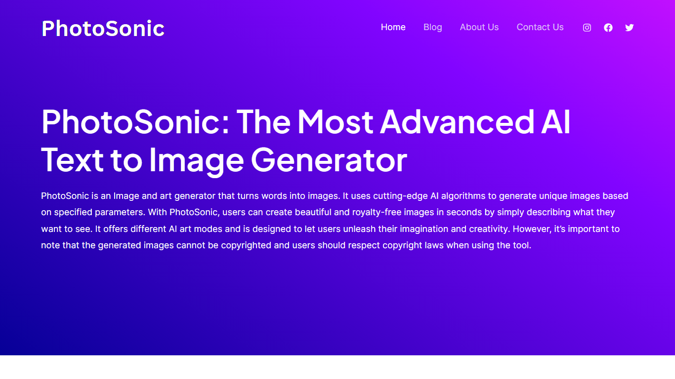 PhotoSonic