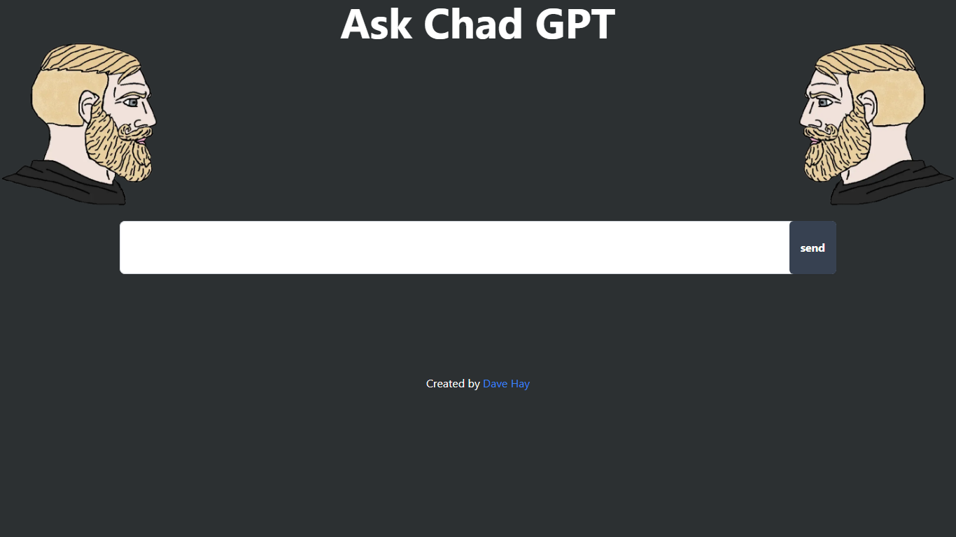 Ask Chad GPT