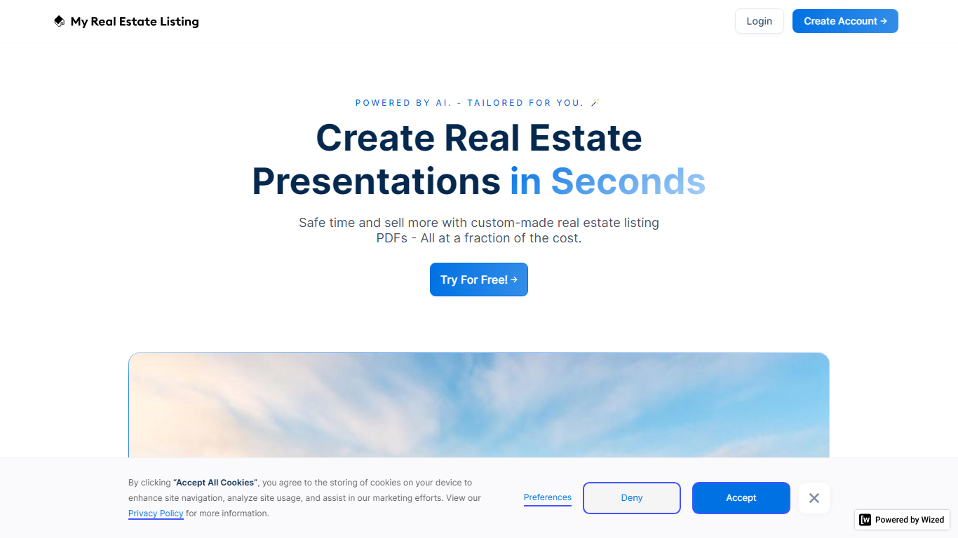 My Real Estate Listing AI