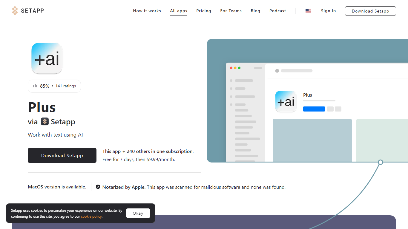 Plus on Setapp