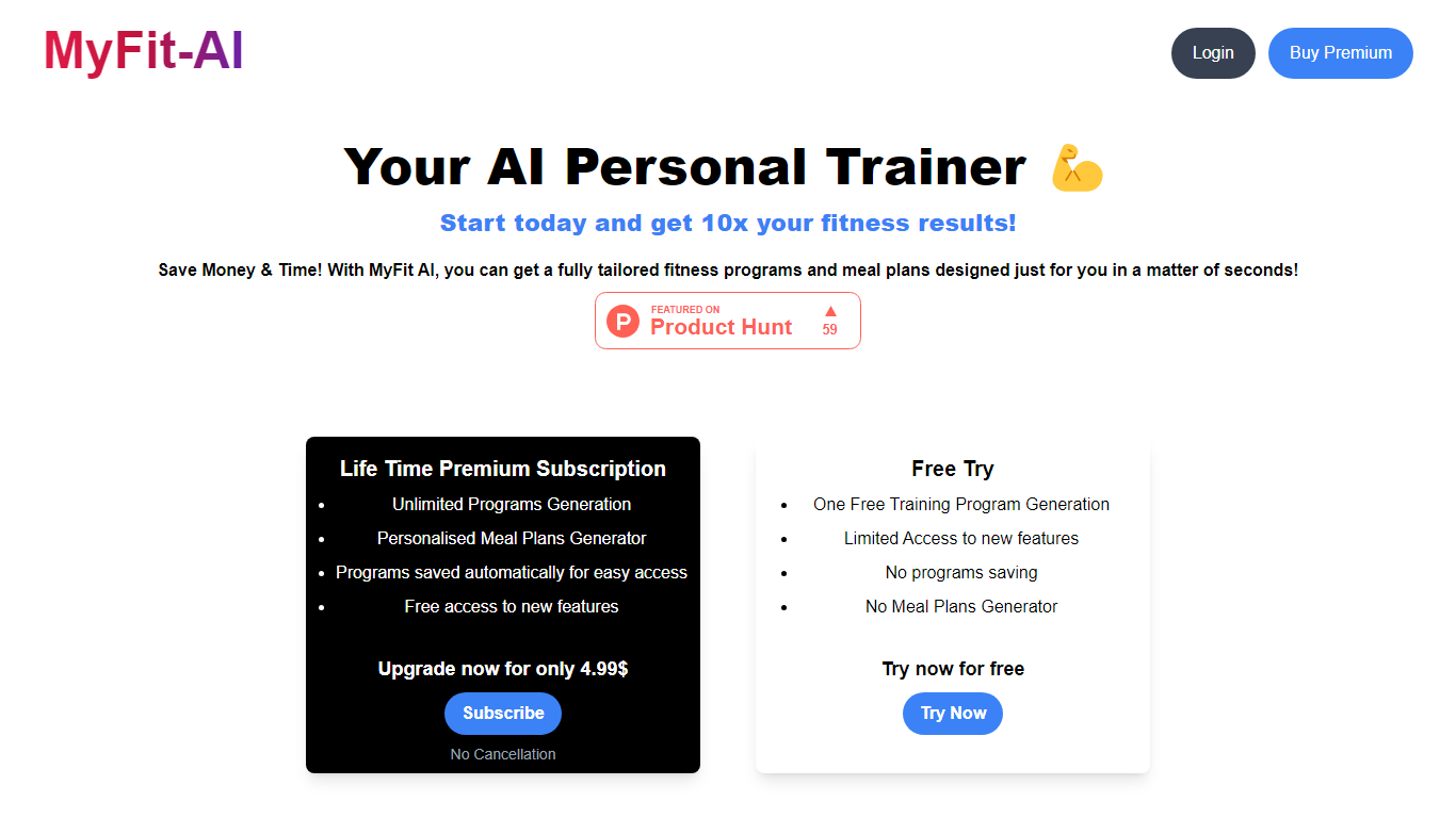 MyFit AI