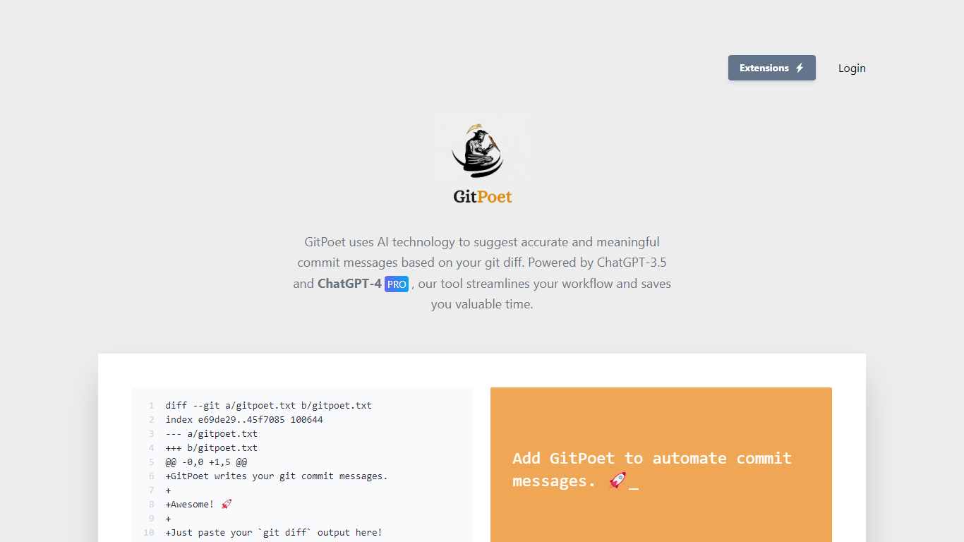 GitPoet