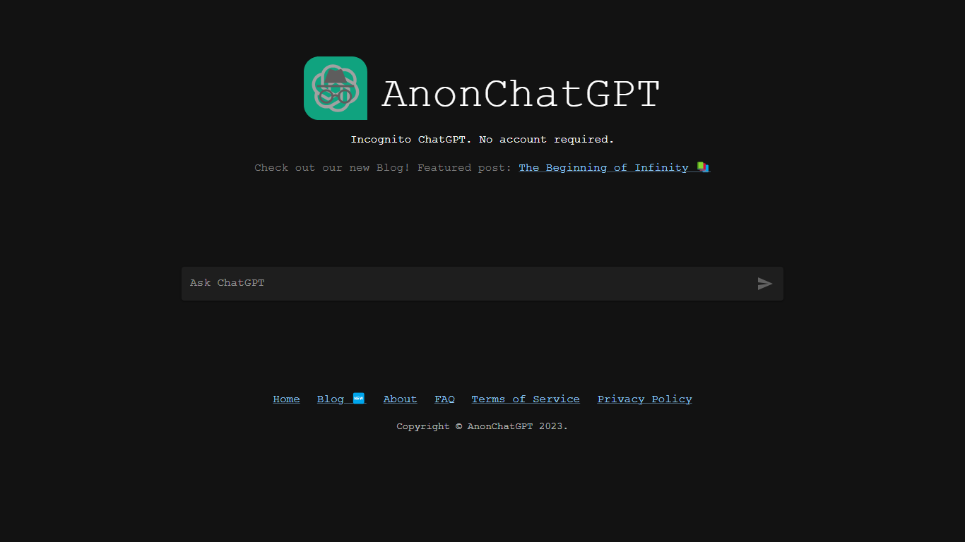 AnonChatGPT