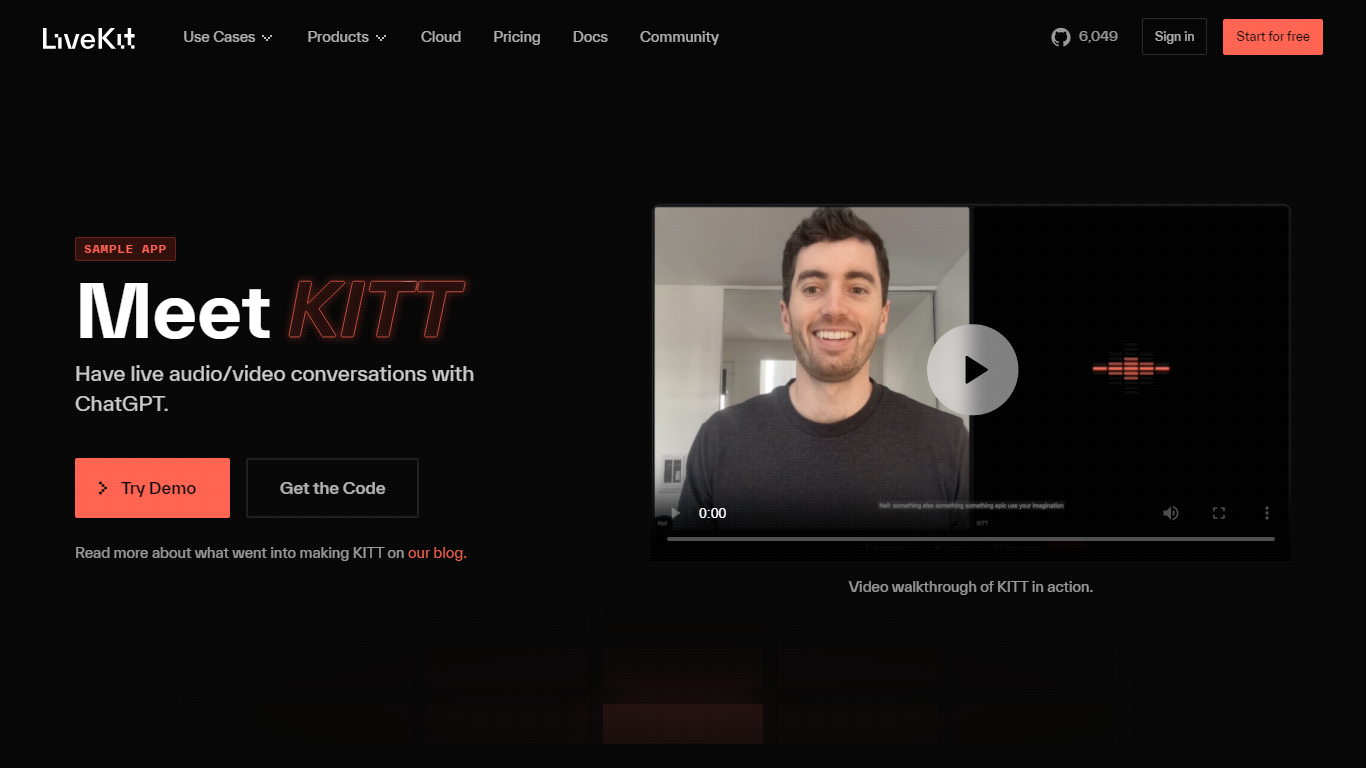 KITT By LiveKit