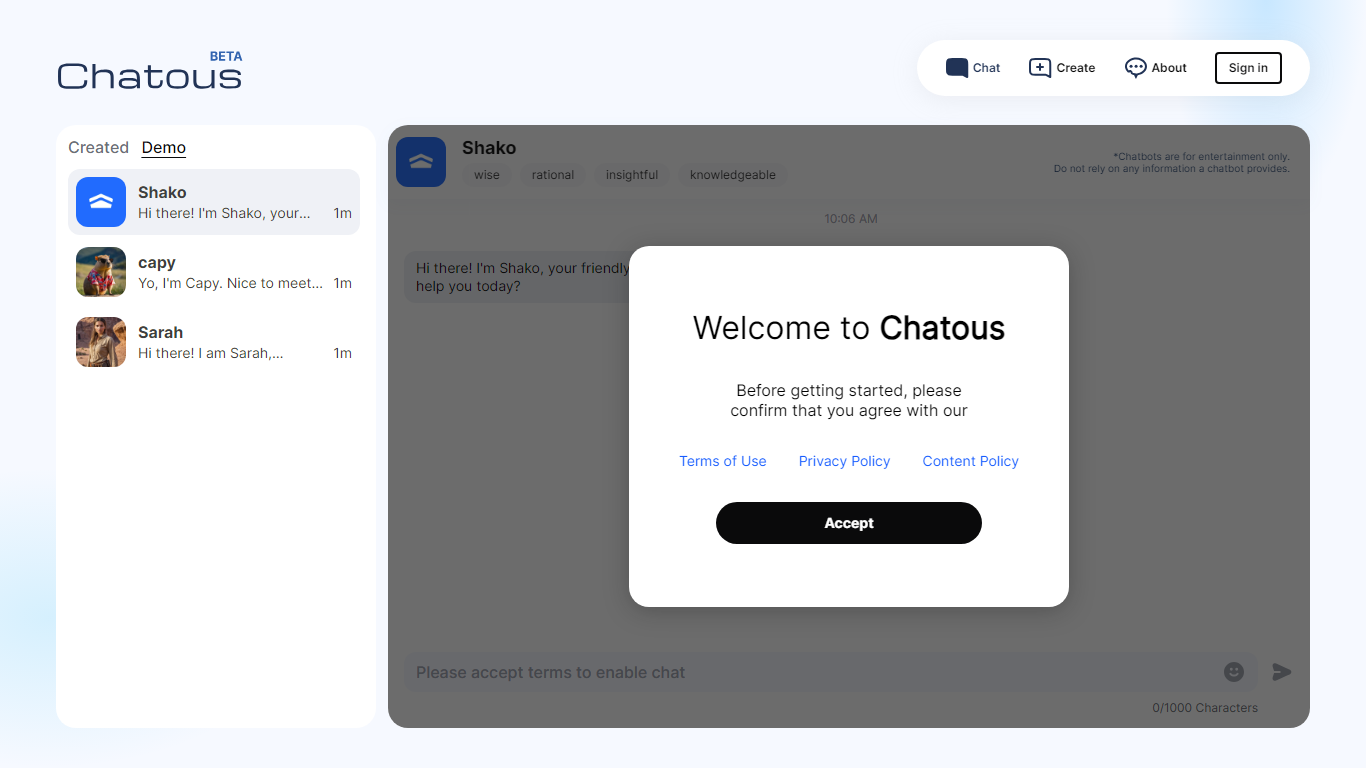 Chatous