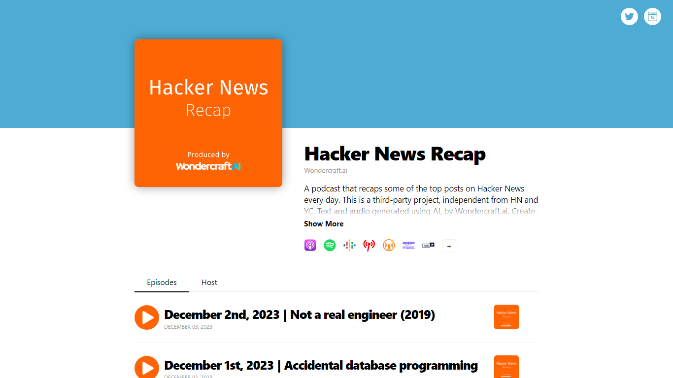 Hacker News Recap