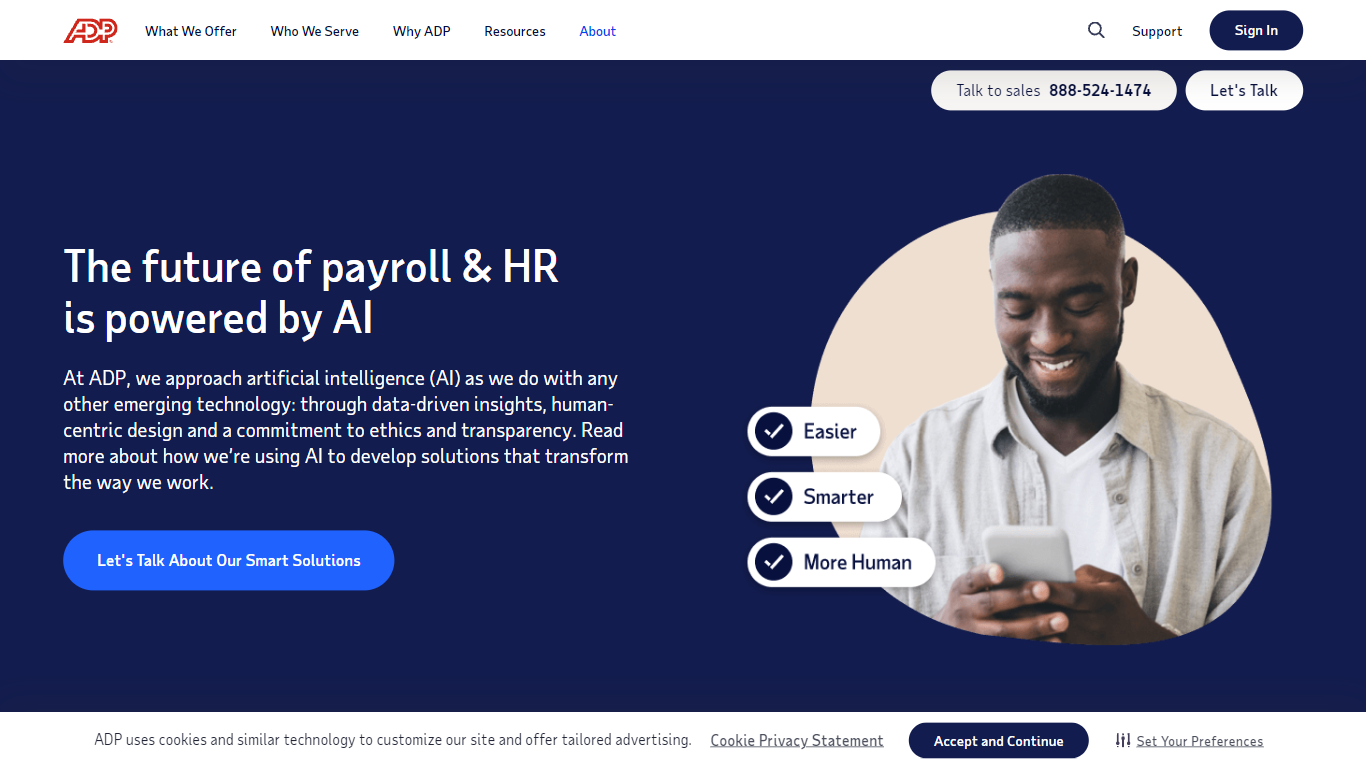 Payroll & HR is powered by AI | ADP