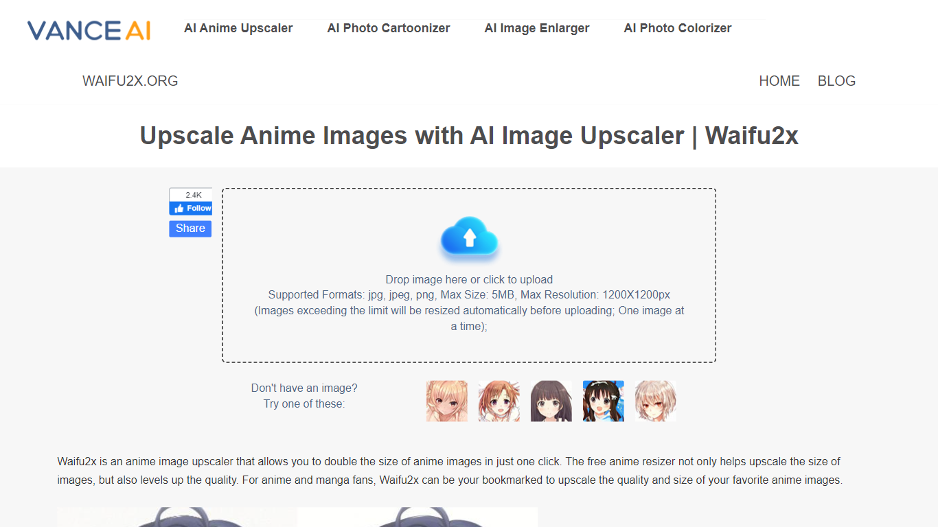 waifu2x.org