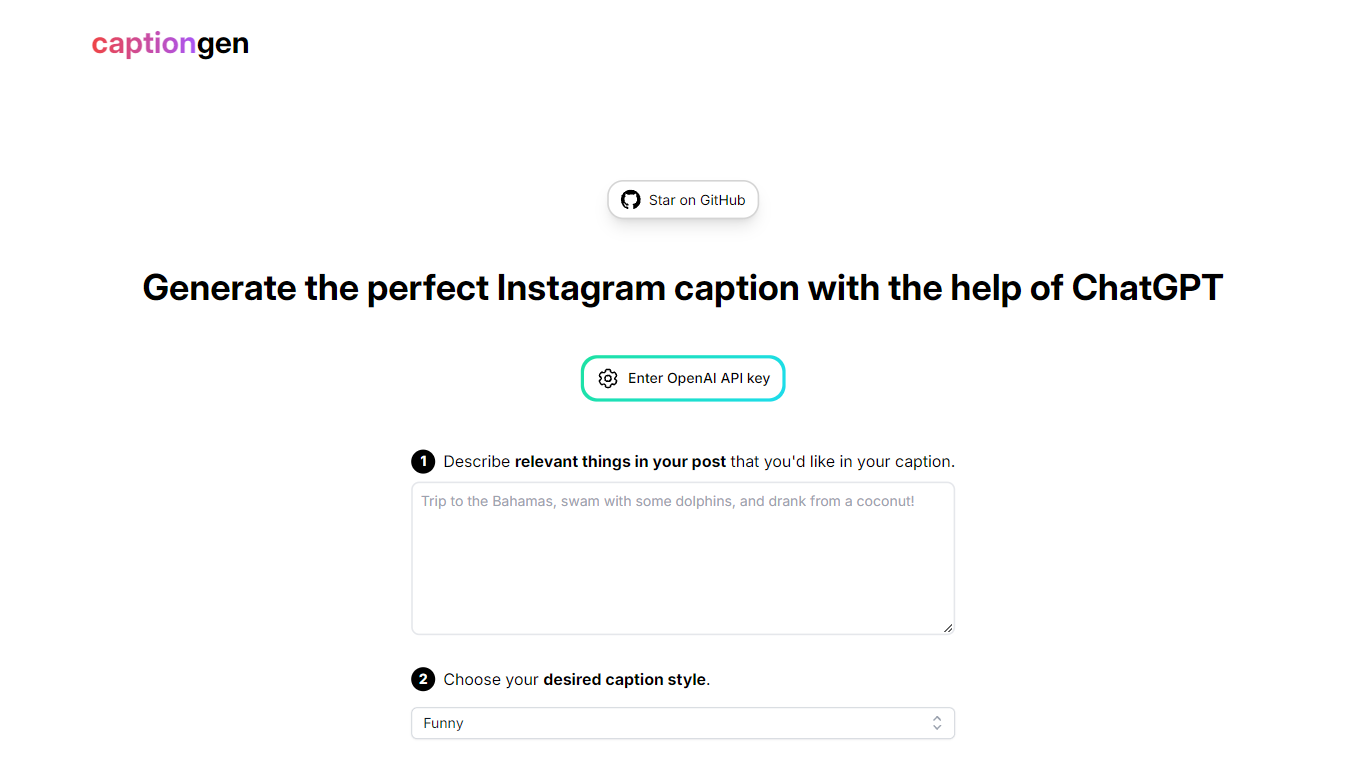 Captiongen