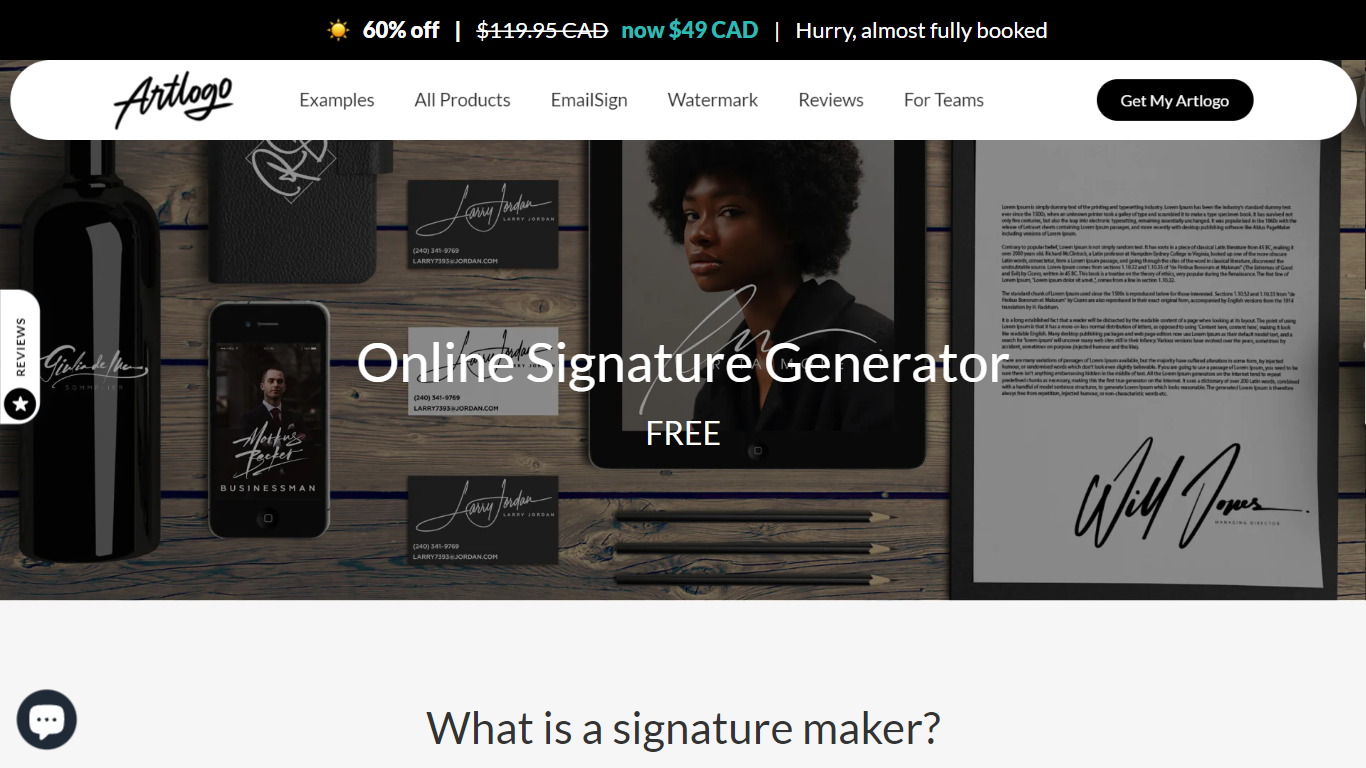 Signature Generator | Artlogo