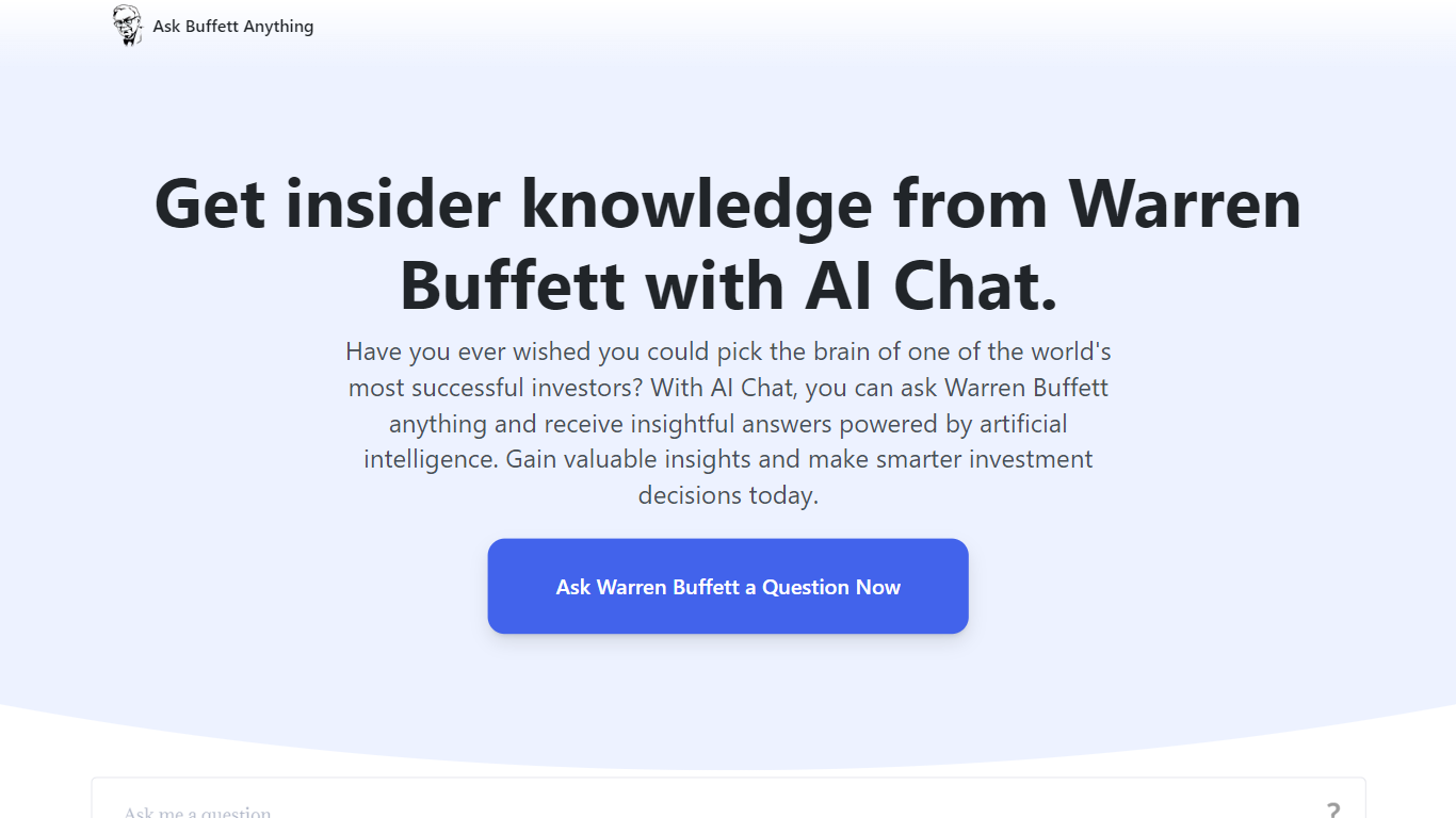 Ask Buffett Anything