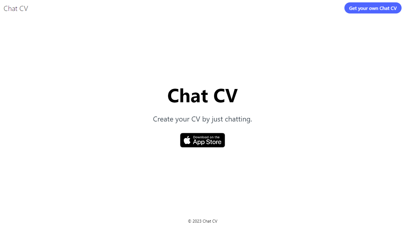 ChatCV