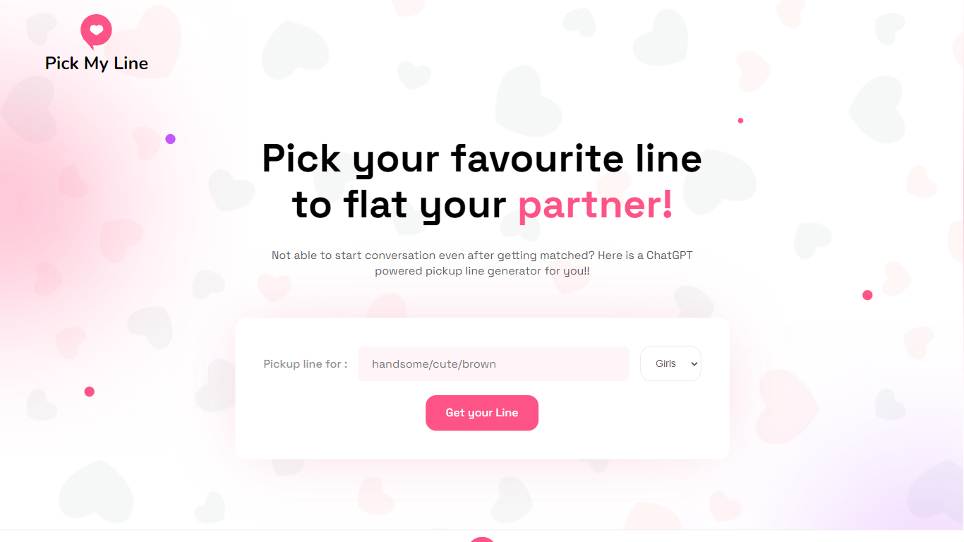 Pickmyline