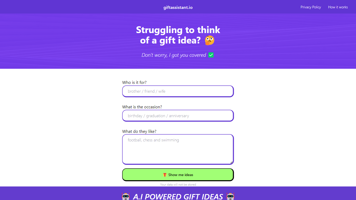 giftassistant.io