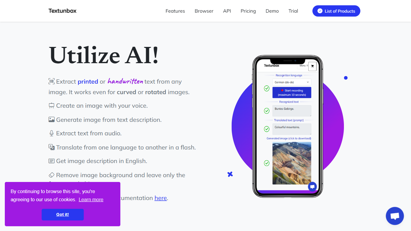 TextUnbox