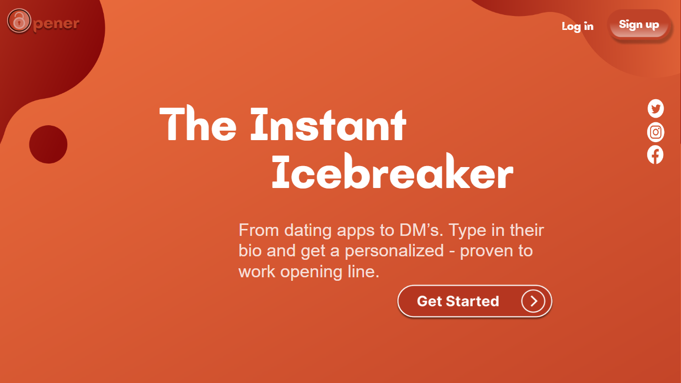 Opener.chat - Pickup Lines Generator}